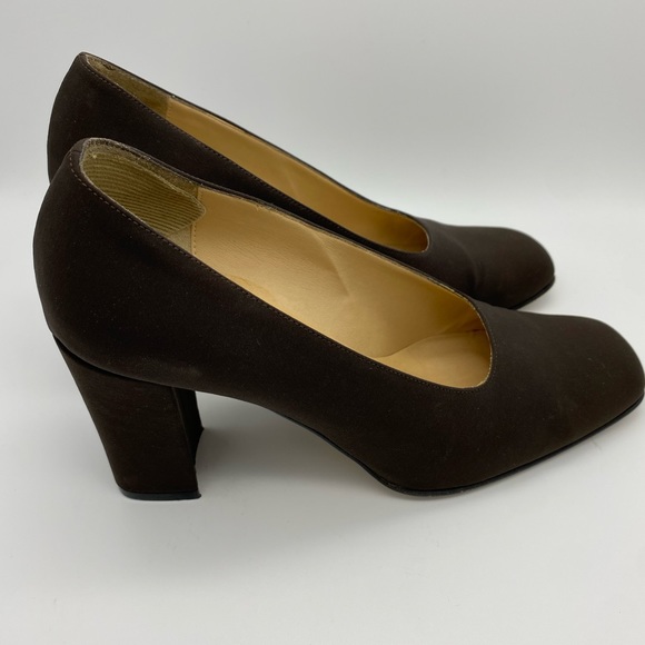 ☘️5 for $40☘️ Vintage Sesto Meucci of Florence Made in Italy Block Heels Size 7M - Picture 4 of 15